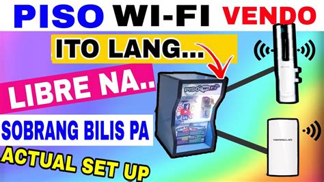 HOW TO SET UP AND INSTALLATION OF PISO WIFI VENDO .